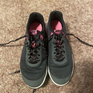 (Sold) Pink, Gray, Black Size 8 Nike Women’s shoes